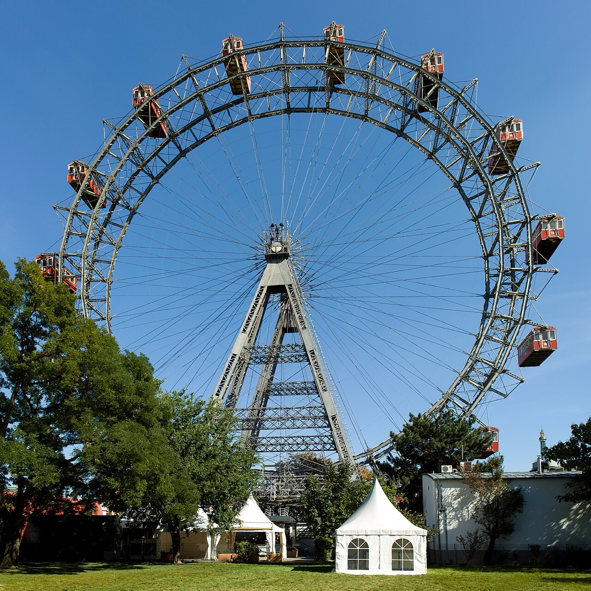 Prater and the Giant Ferris Wheel