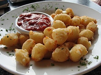 Fried cheese