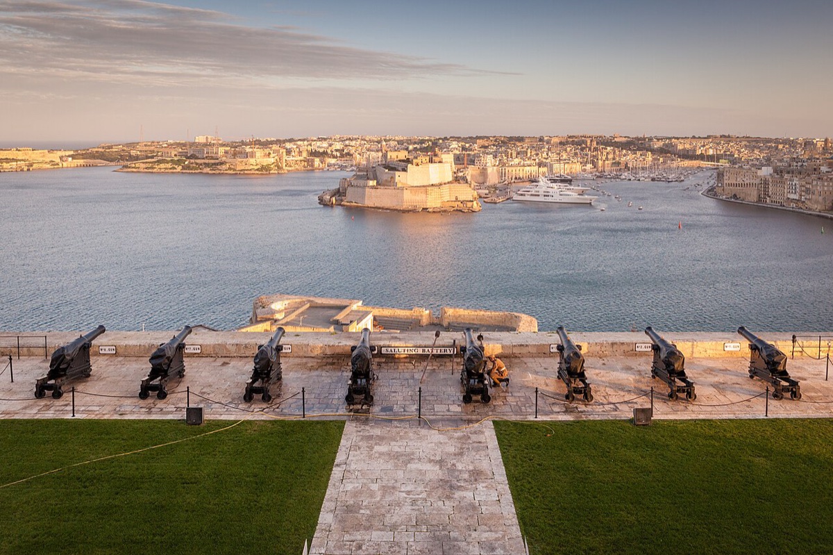 Upper Barrakka Gardens & Saluting Battery