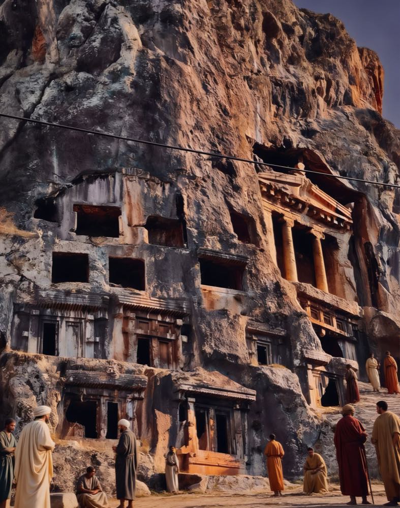 阿明塔斯岩墓 Amyntas Rock Tombs